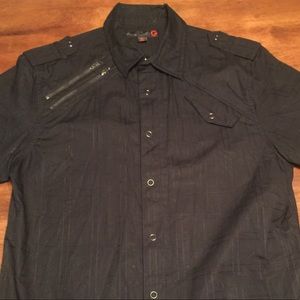 Guess short sleeve button down